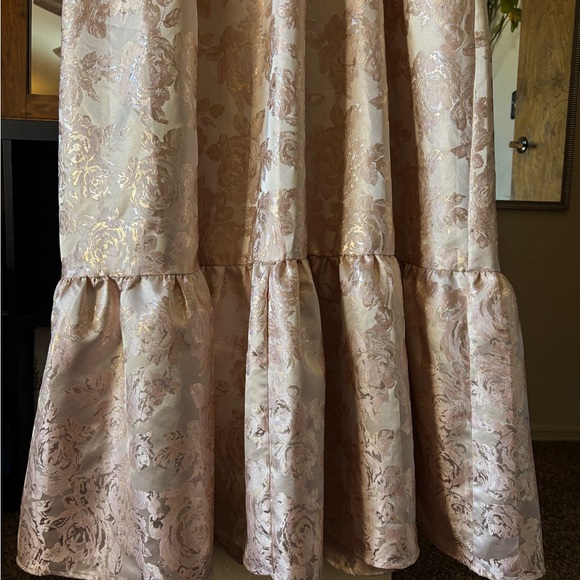 If By Sea Sleeveless Floral Jaquard Maxi Dress - Picture 4 of 13